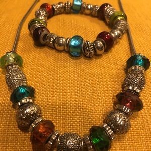 Nordstrom necklace and bracelet set